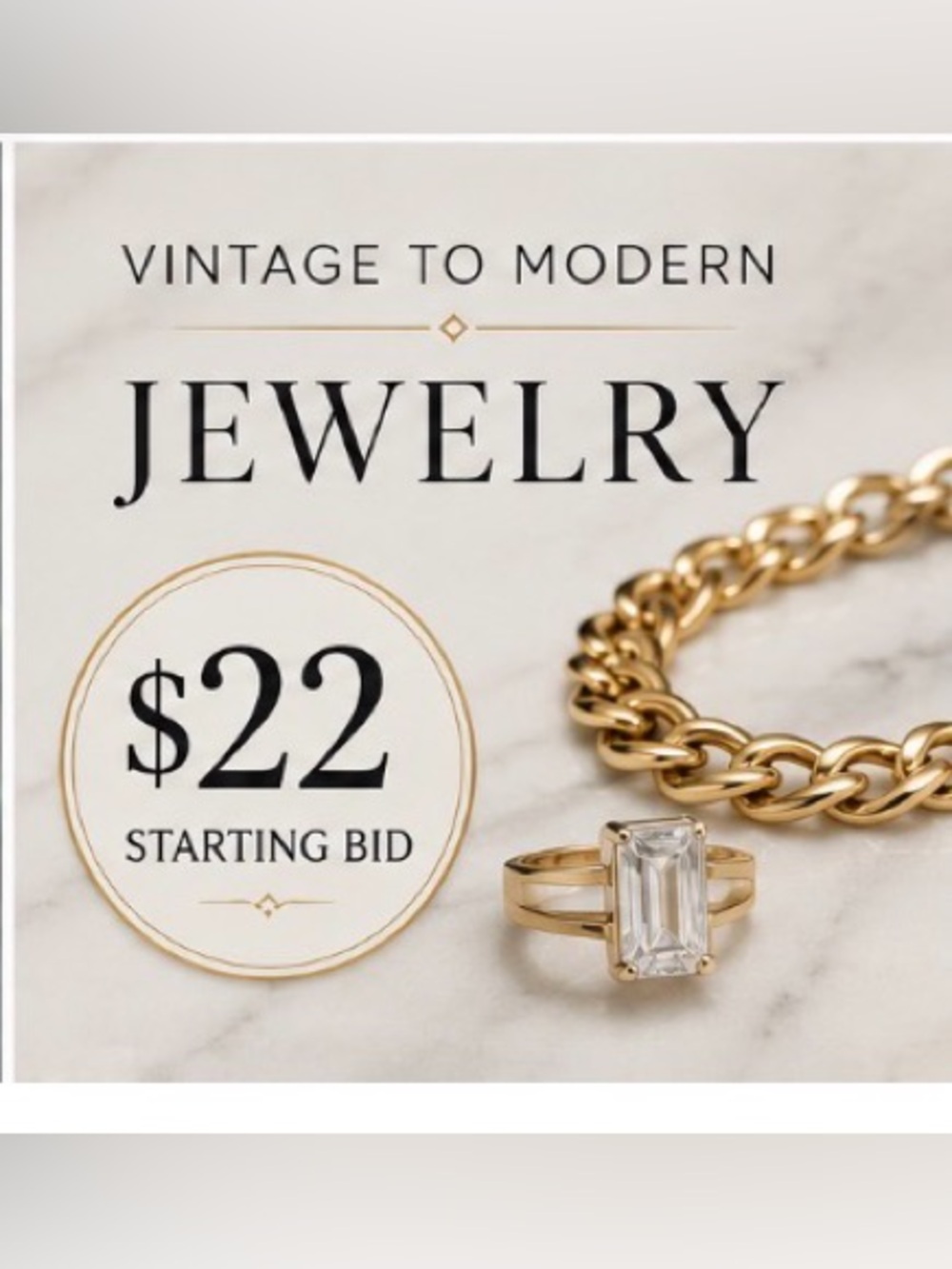 Vintage to Modern - Live Auction Listing
